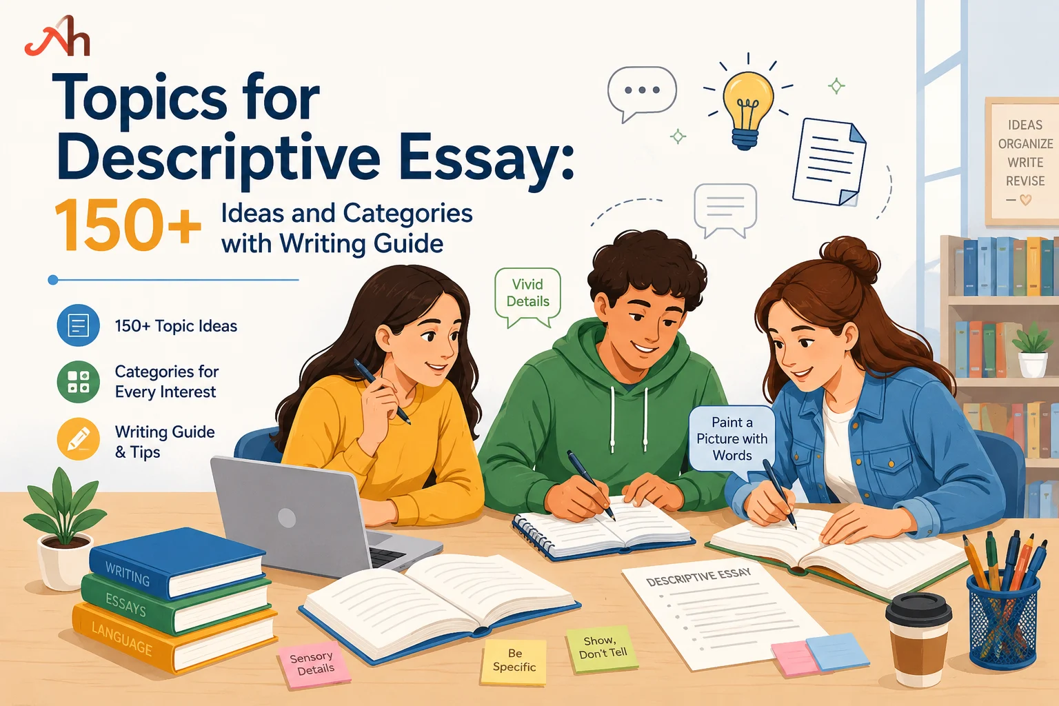 Topics for Descriptive Essay: 150+ Ideas and Categories with Writing Guide